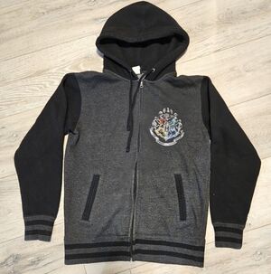 Universal Studios Hogwarts Harry Potter Full Zip Hoodie Sweater Medium